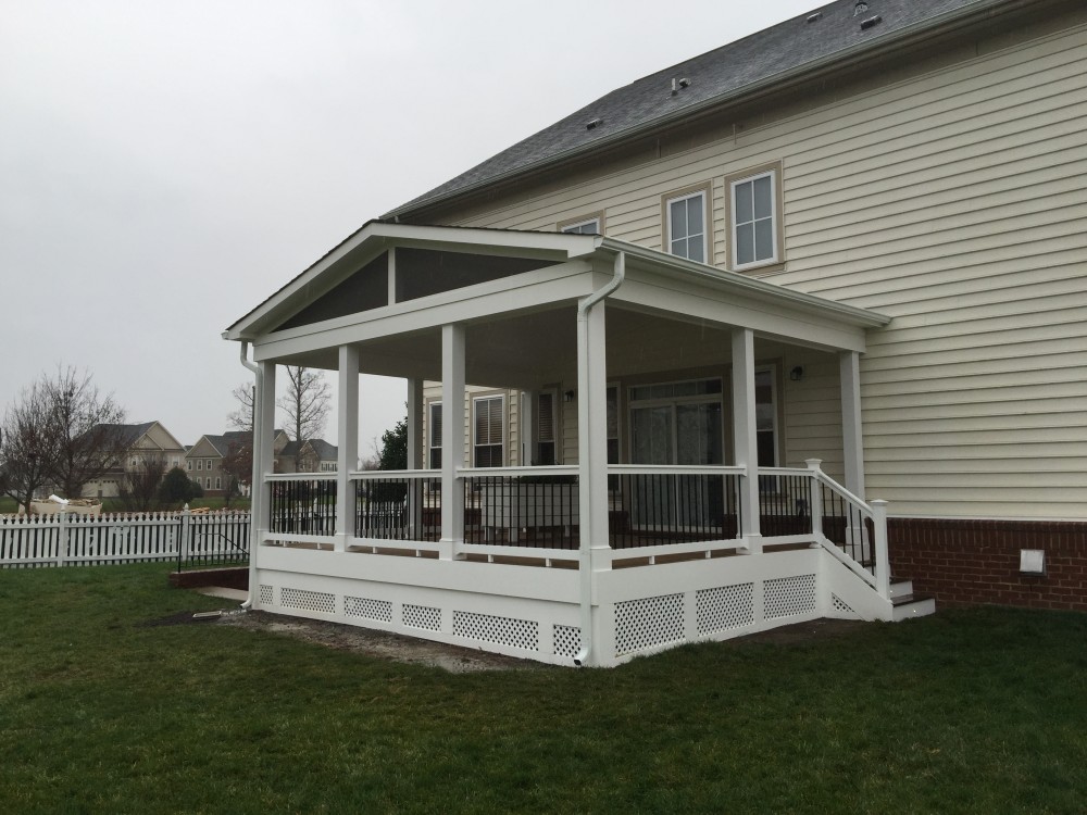 Photo By Sunshine Contracting. Decks & Porches