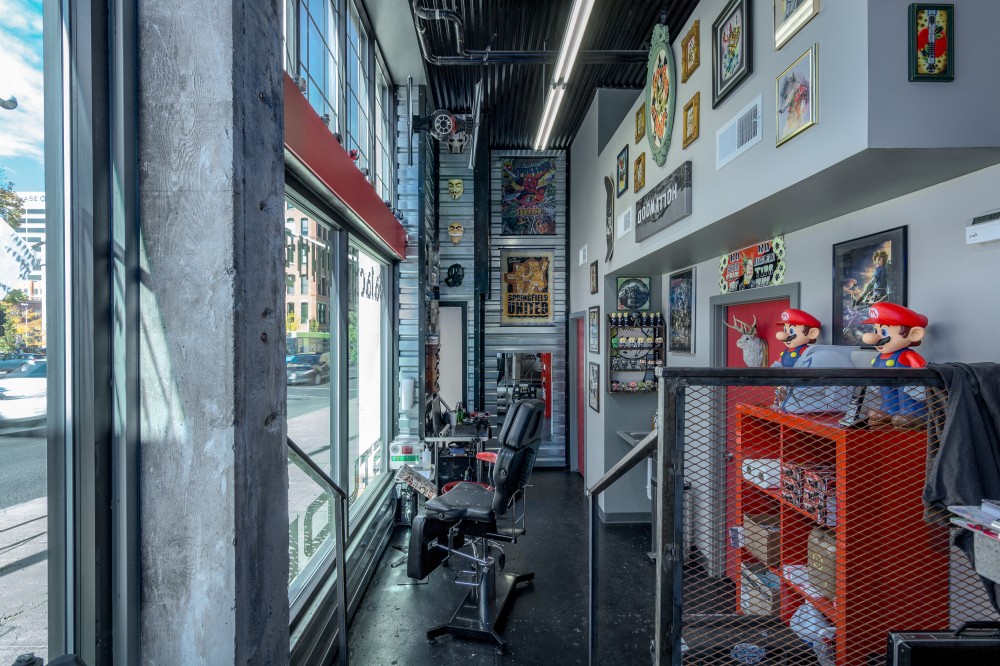 Photo By Hug Construction Co.. Retail Space/Tattoo Boutique