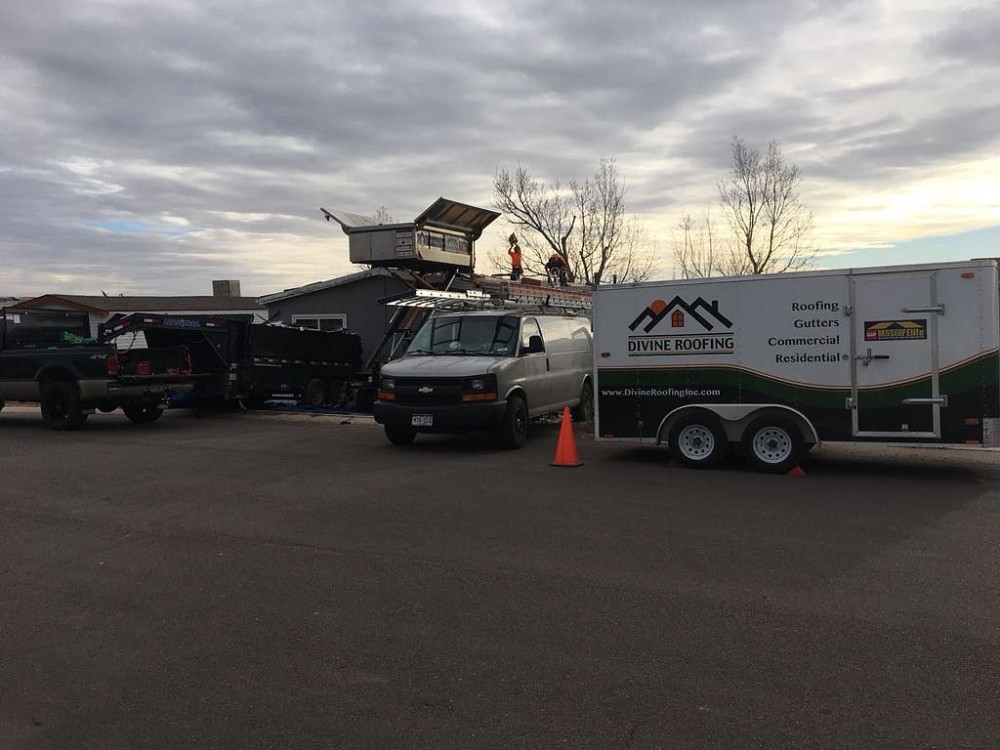 Photo By Divine Roofing, Inc.. Roof Replacement 