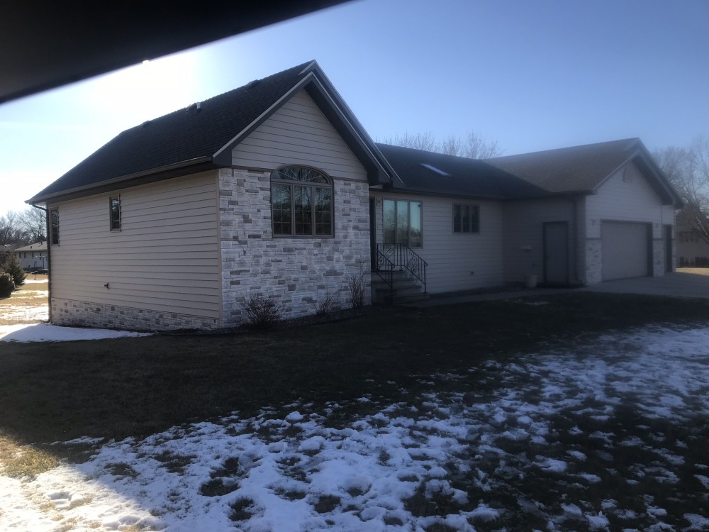 Photo By Juranek Home Improvement. Siding Refresh With Versetta Stone Accents