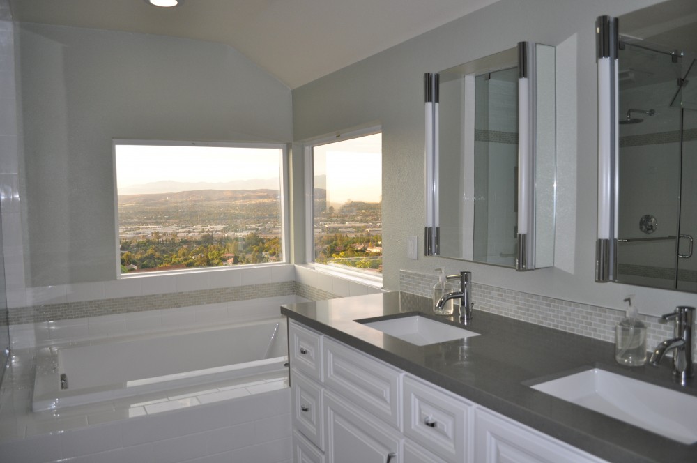 Photo By Horizon Construction & Remodeling Inc. Anaheim Hills Master Bathroom Remodel