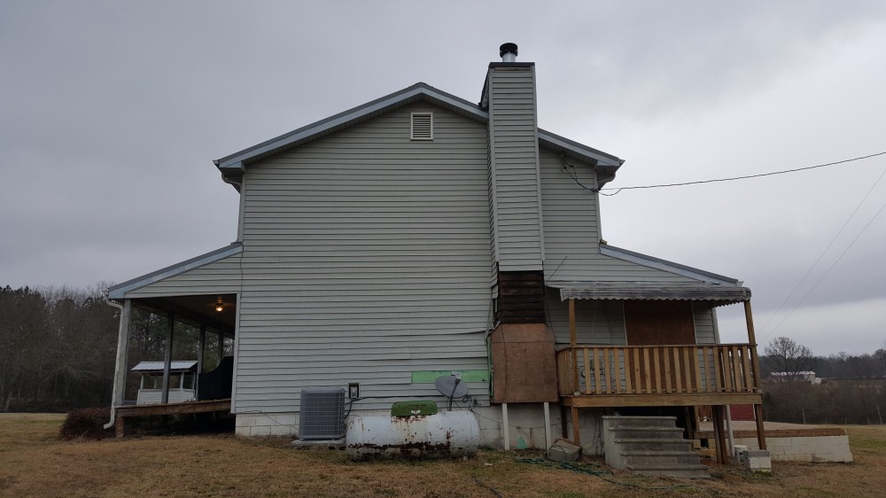 Photo By All American Exteriors. Farmhouse Remodel