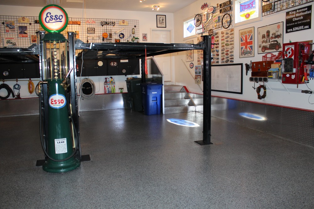 Photo By Columbus Garage Floor Coating. Collector's Garage