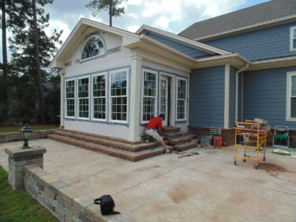Photo By Pro Renovations Savannah. Sunroom Addition Pooler, GA.