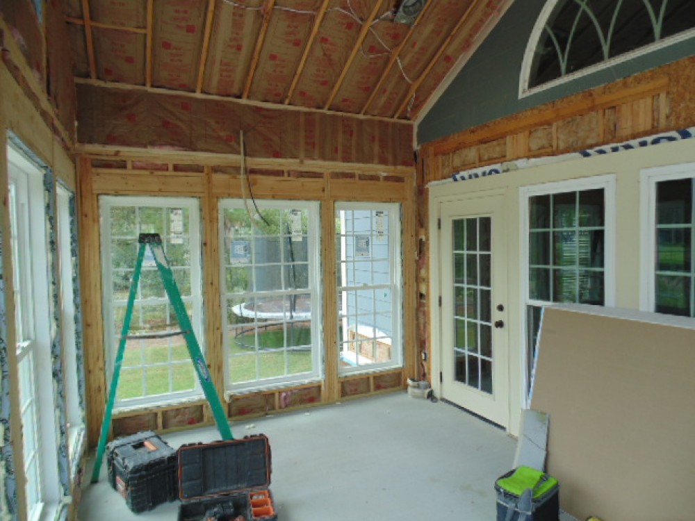 Photo By Pro Renovations Savannah. Sunroom Addition Pooler, GA.