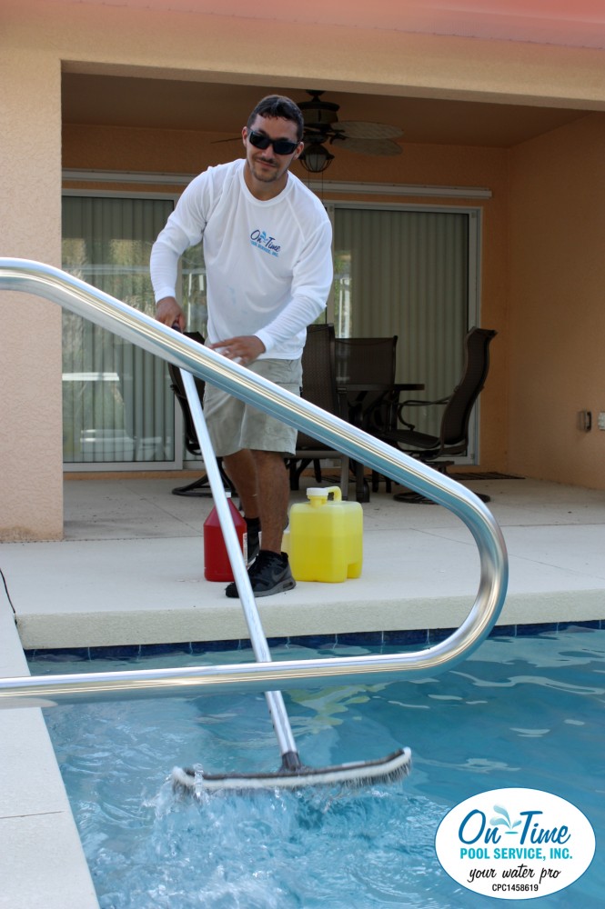 Photo By On - Time Pool Service, Inc	. On-Time Pool Service