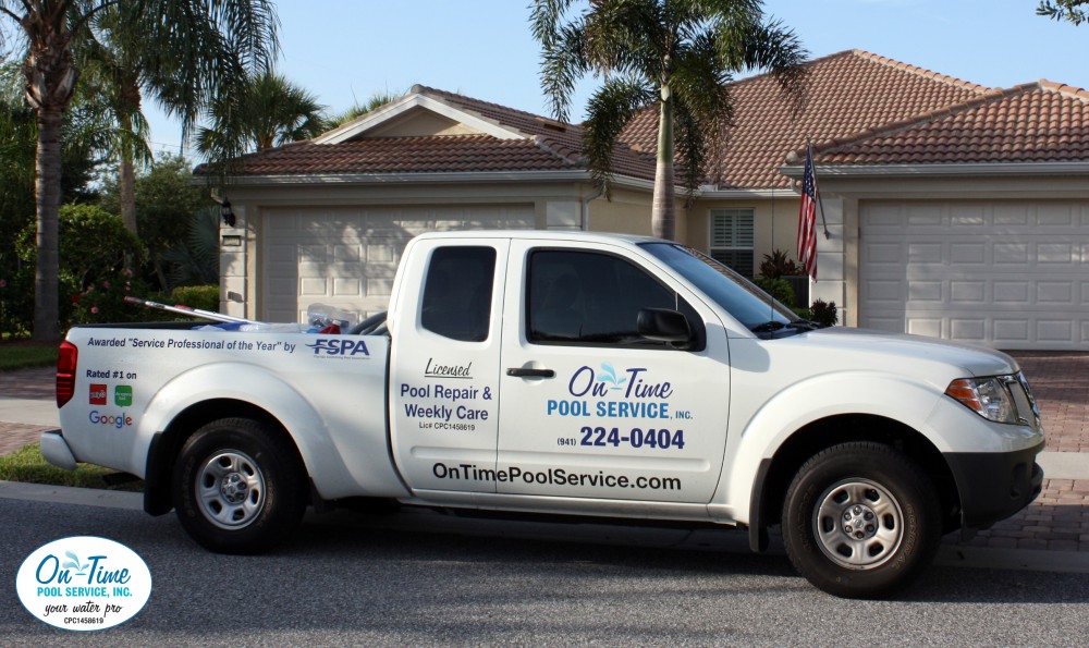 Photo By On - Time Pool Service, Inc	. On-Time Pool Service