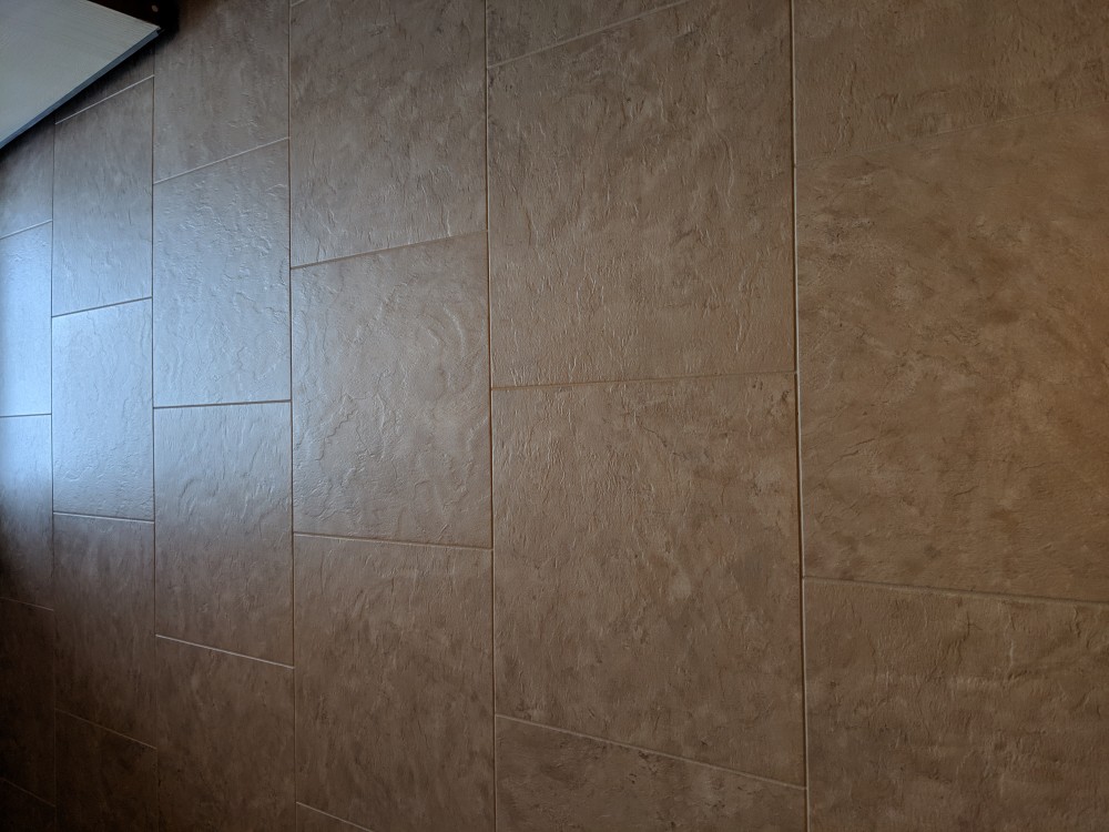 Photo By JL Construction LLC. Armstrong Alterna Sistine Tile