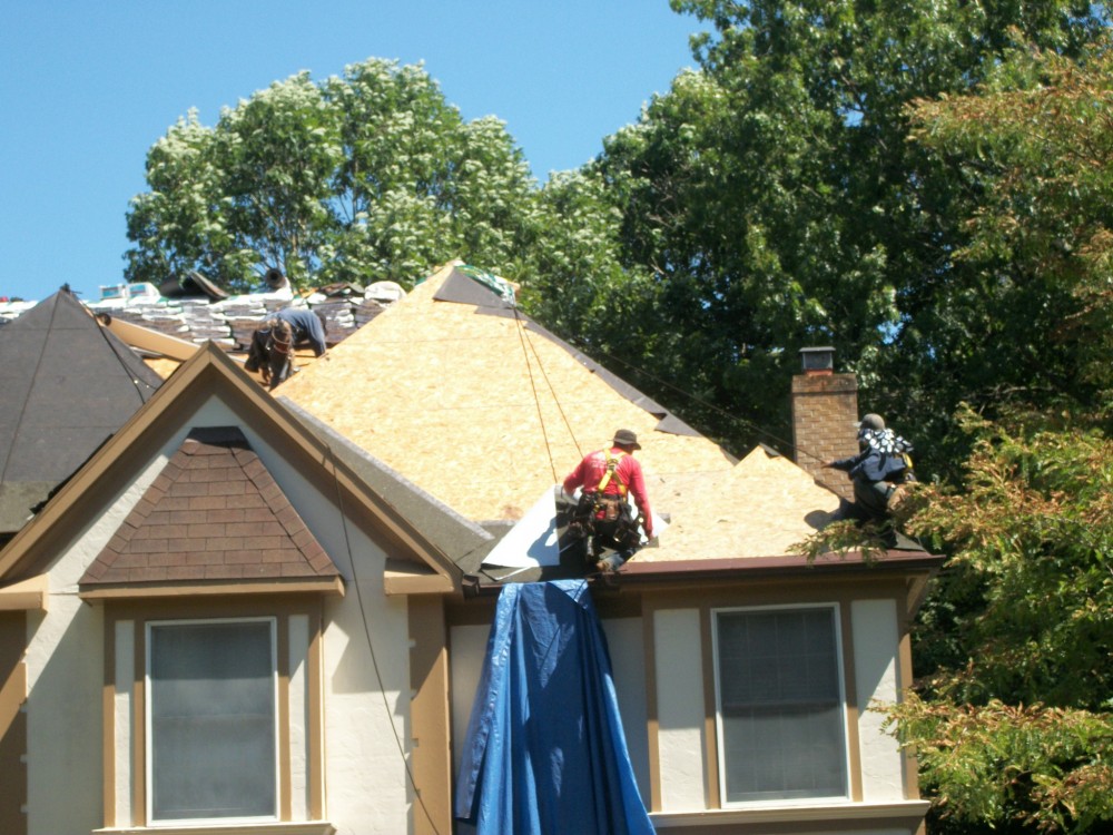 Photo By Gutterman Services Inc.. Residental Roof Installations