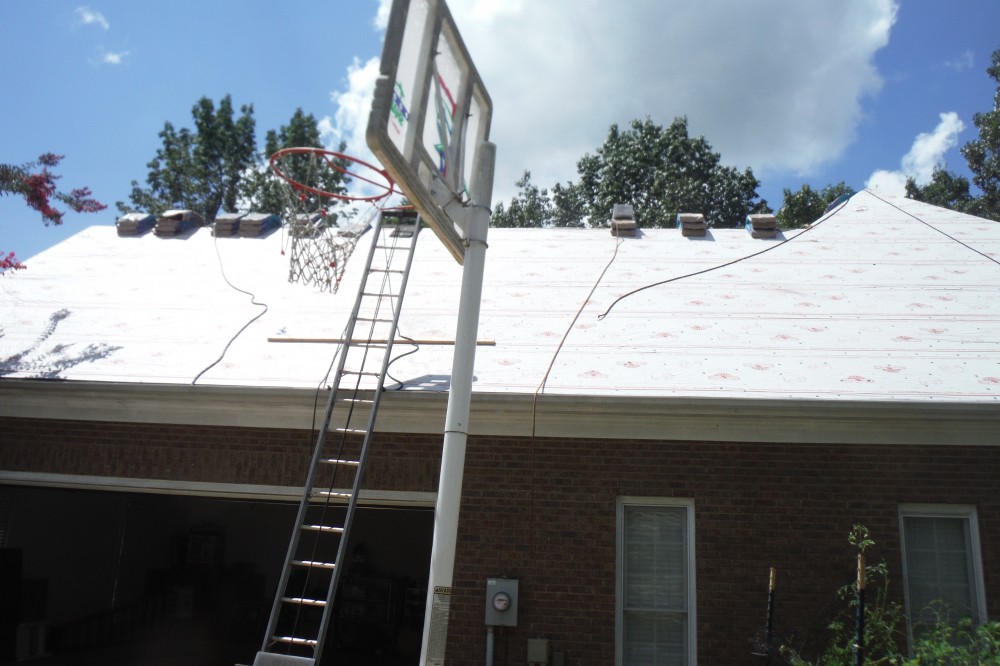 Photo By Signature Exteriors (NC). Roof Replacement - Landmark Burnt Sienna
