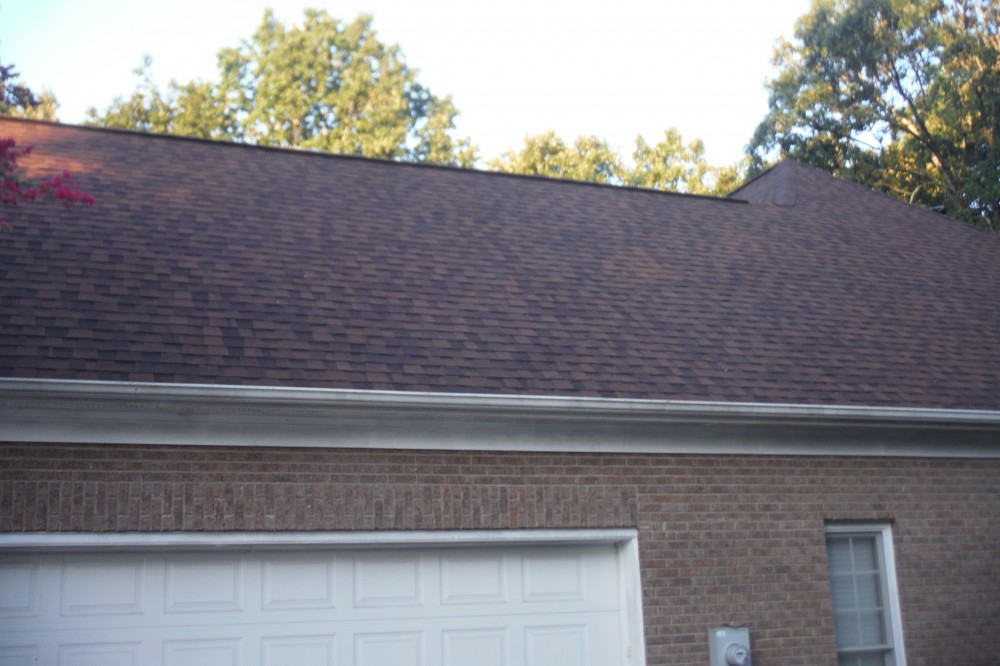 Photo By Signature Exteriors (NC). Roof Replacement - Landmark Burnt Sienna