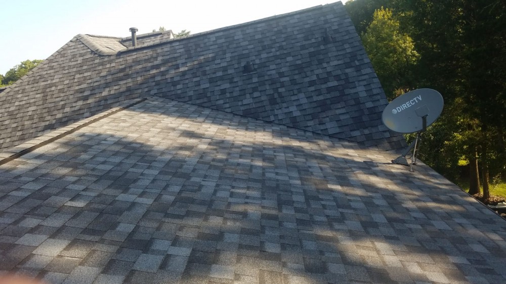 Photo By Signature Exteriors (NC). Roof Replacement - Owens Corning TruDef Duration - Colonial Slate