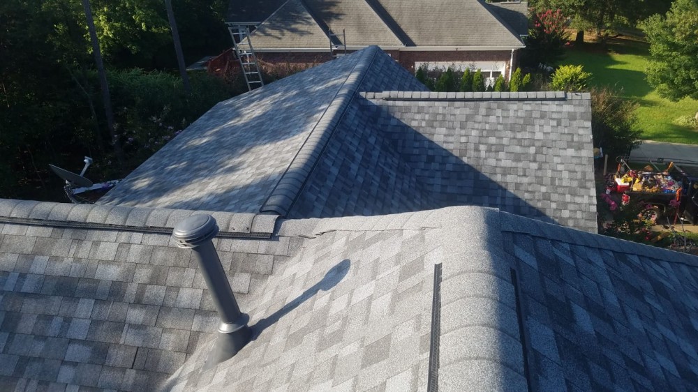 Photo By Signature Exteriors (NC). Roof Replacement - Owens Corning TruDef Duration - Colonial Slate