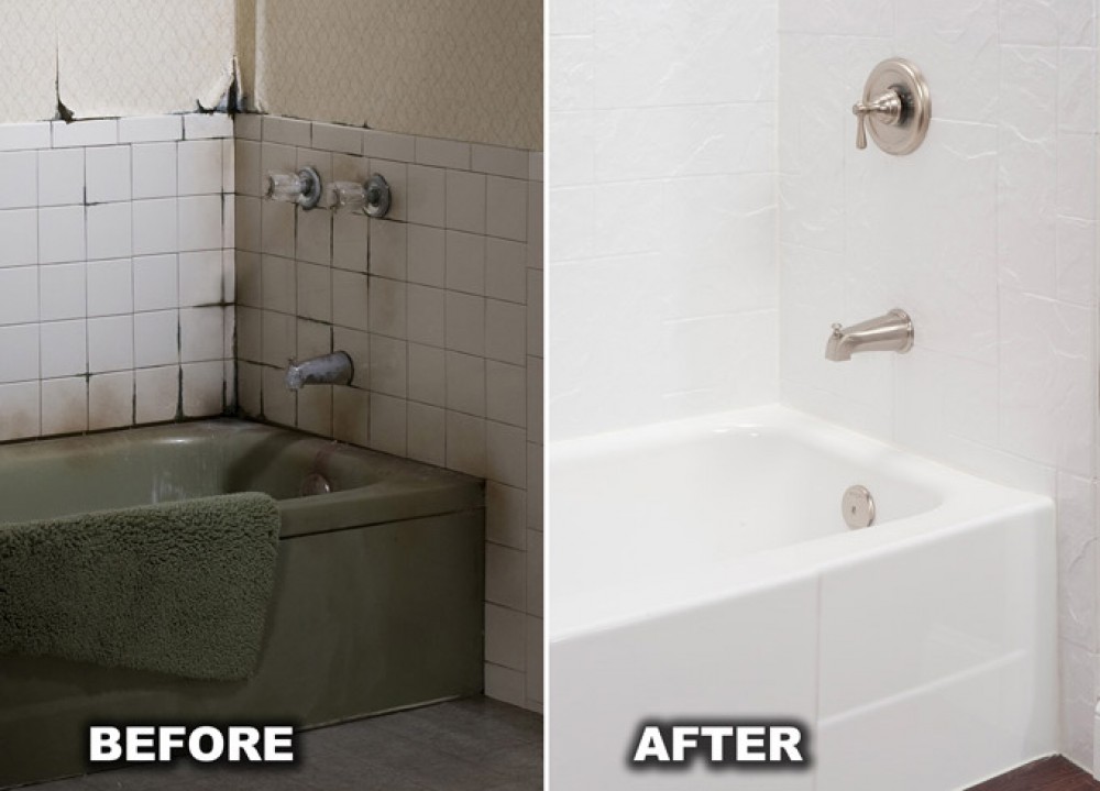 Photo By BathWraps. Before And After