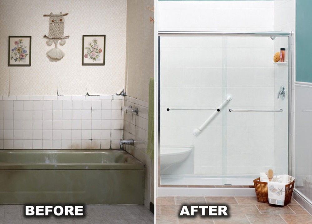 Photo By BathWraps. Before And After