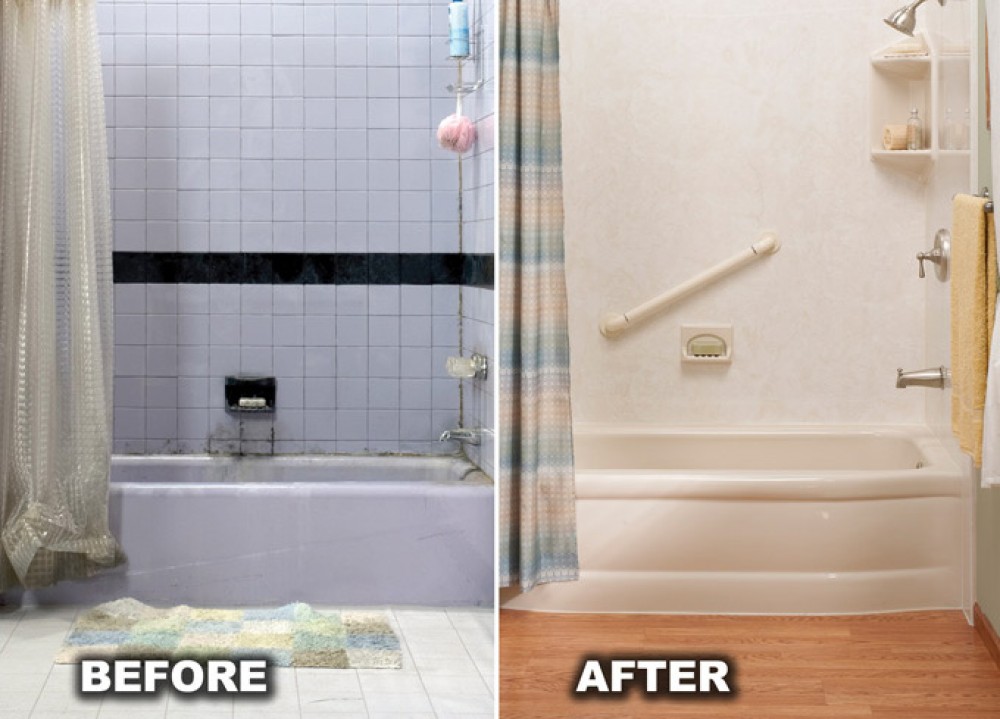 Photo By BathWraps. Before And After
