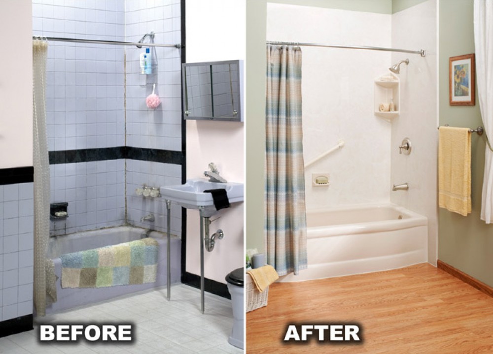 Photo By BathWraps. Before And After