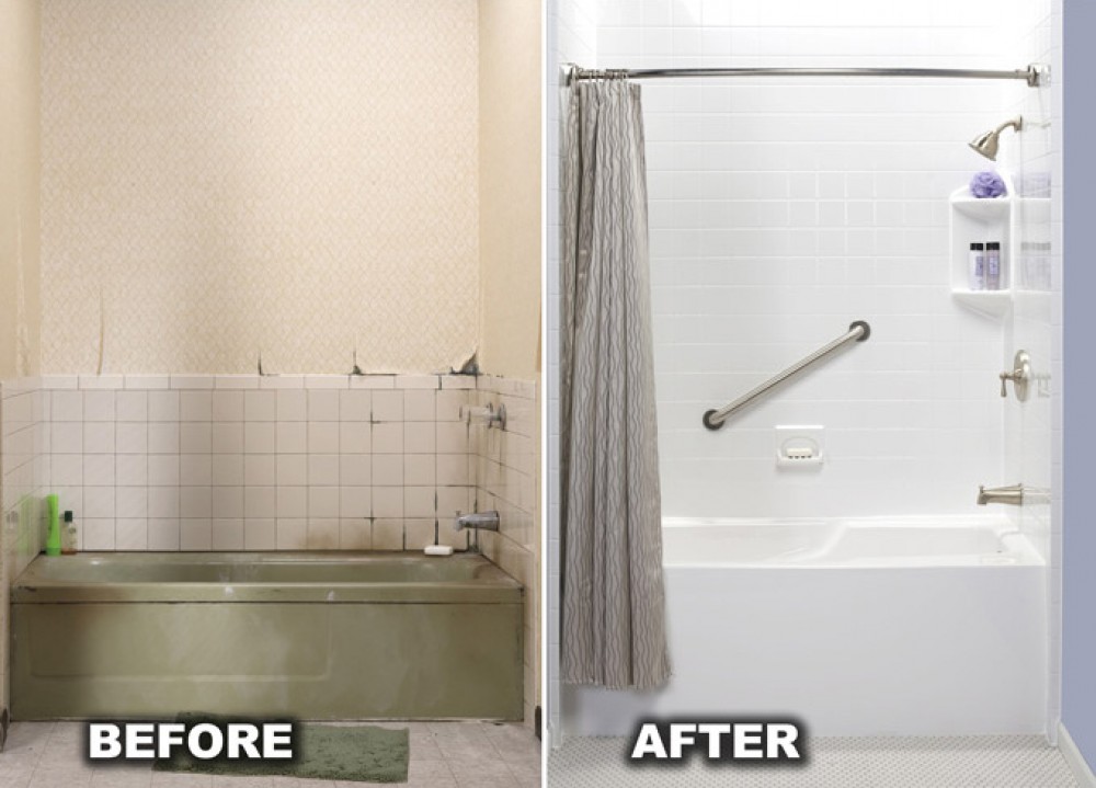 Photo By BathWraps. Before And After