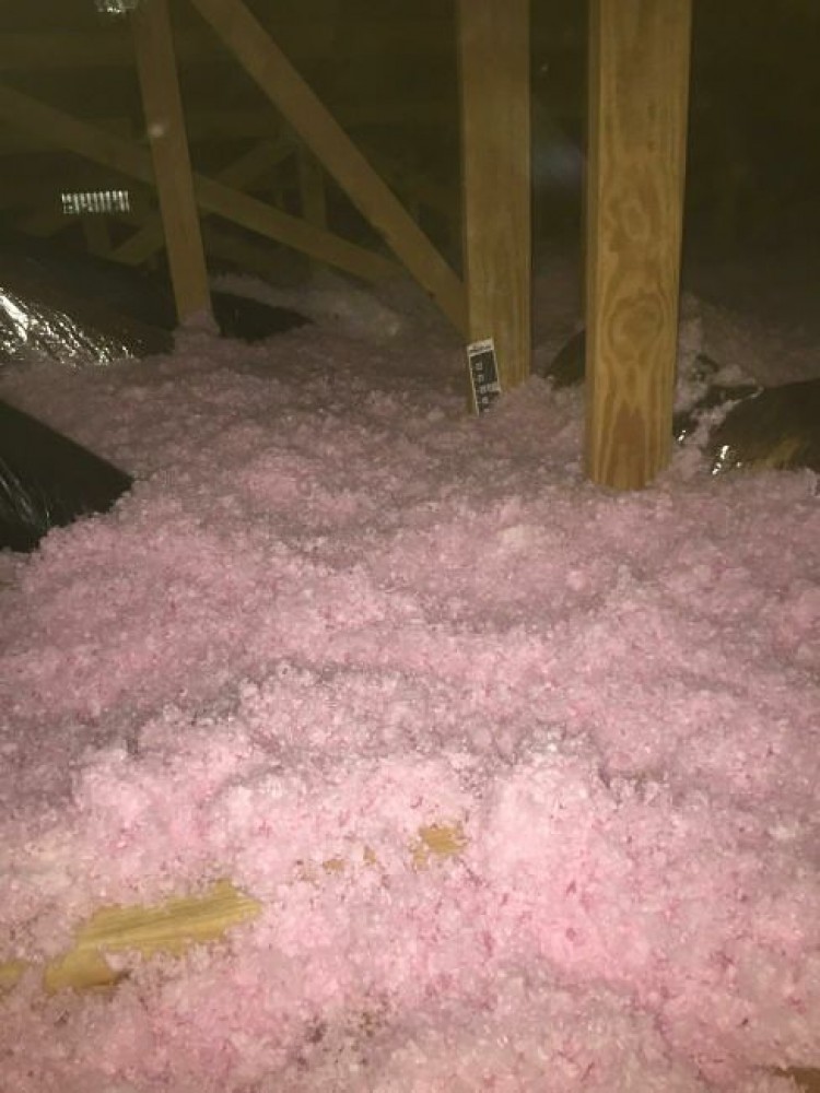 Photo By BRAX Roofing. Pro Cat Attic Insulation 