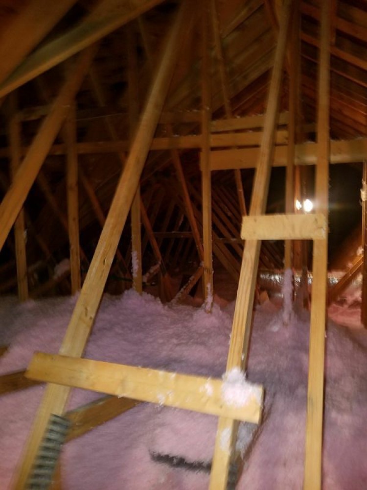 Photo By BRAX Roofing. Pro Cat Attic Insulation 