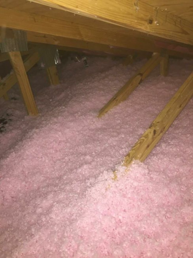 Photo By BRAX Roofing. Attic Insulation 
