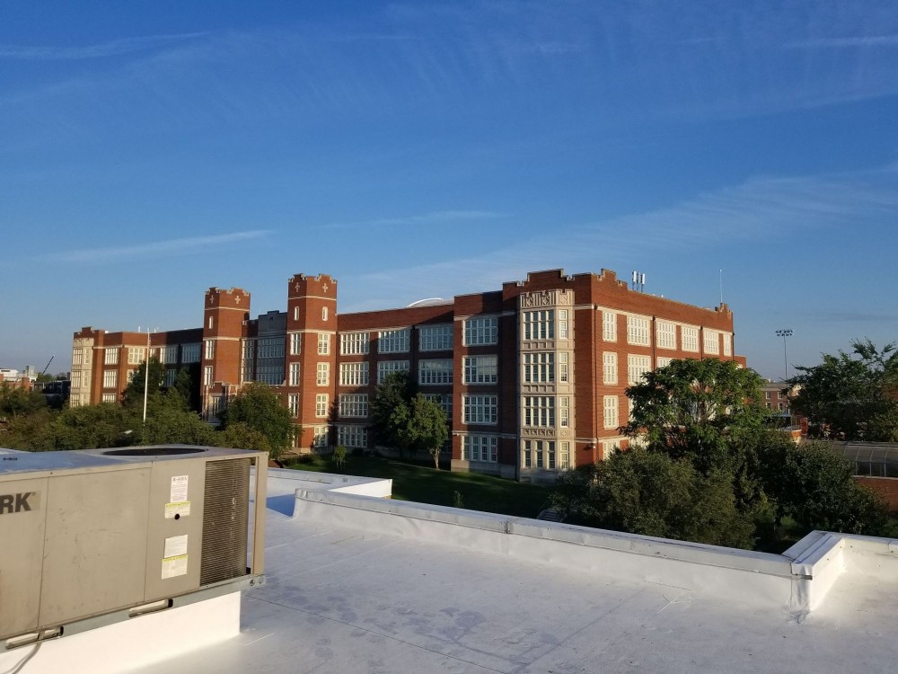 Photo By BRAX Roofing. New TPO Flat Roof 