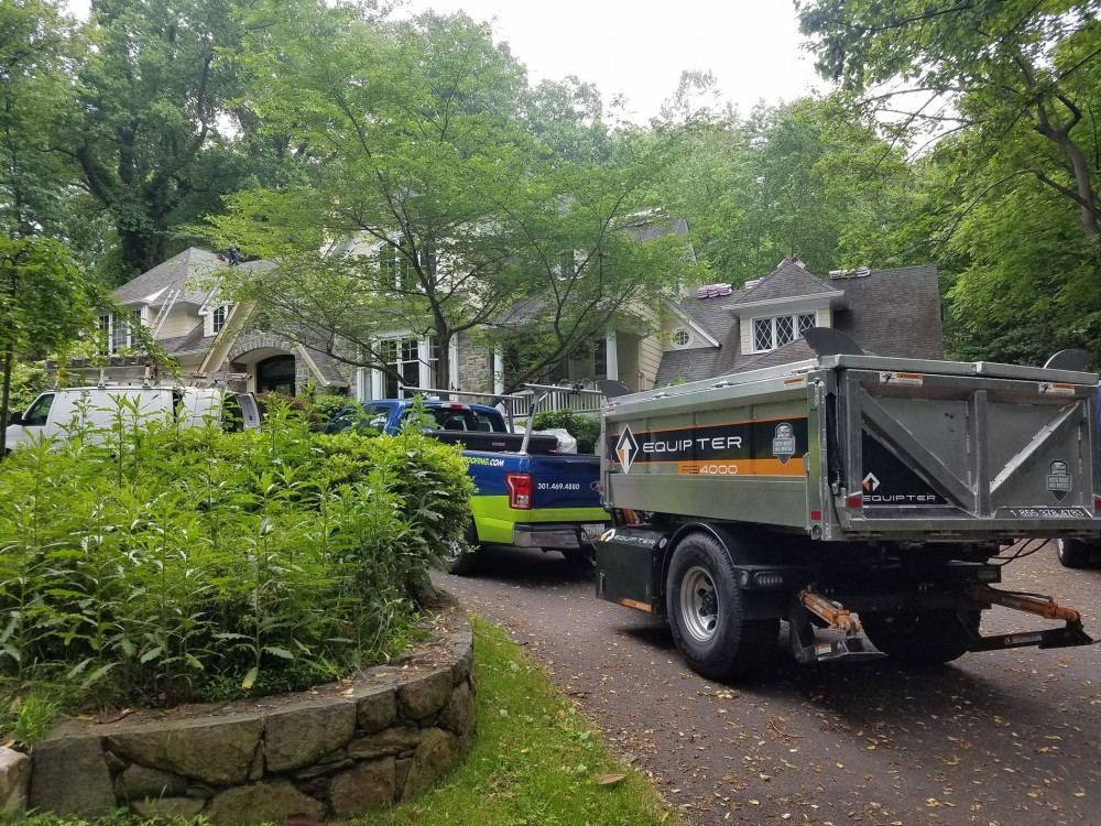 Photo By BRAX Roofing. New Owens Corning Duration Roof Replacement In Bethesda MD 