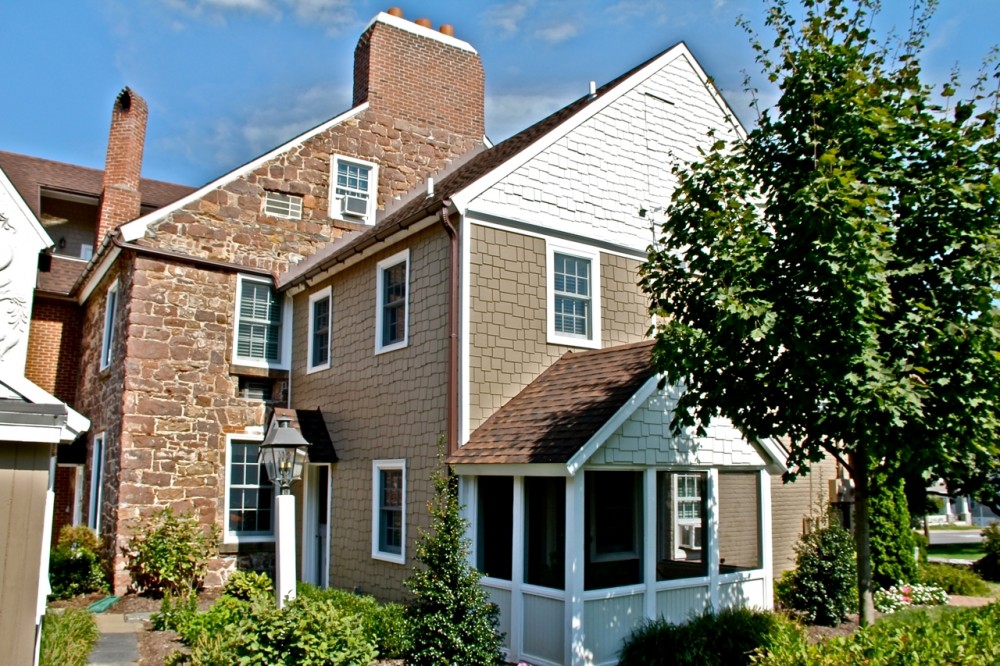 Photo By EBY Exteriors Inc.. Smithton Inn Exterior Renovation