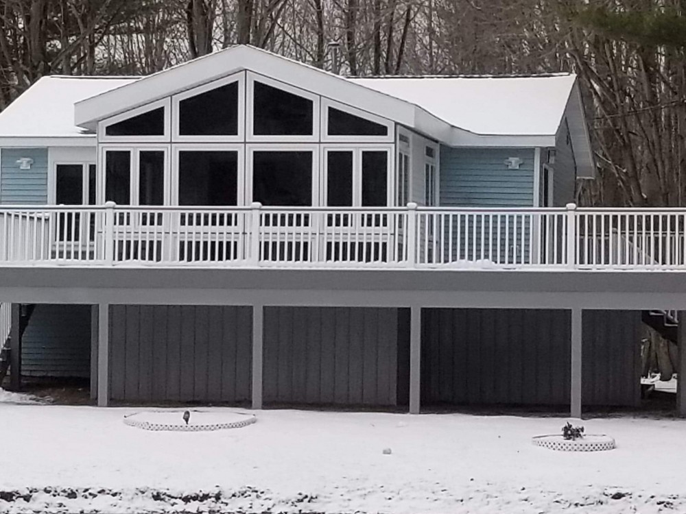 Photo By Energy Plus Home Improvements. New Deck And Sunroom
