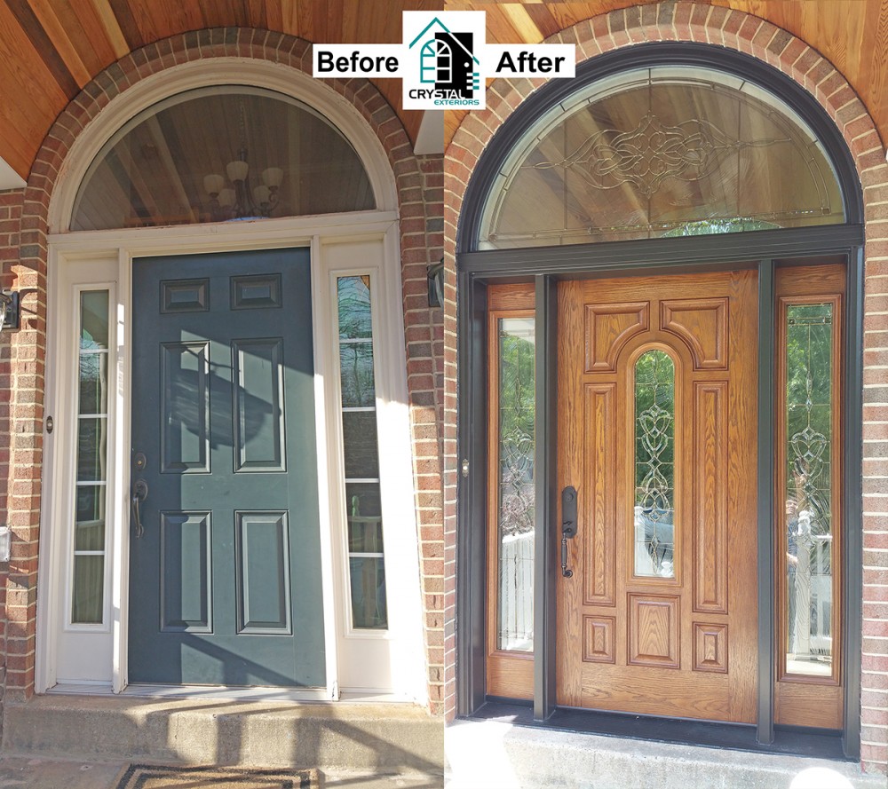 Photo By Crystal Exteriors LLC. Door Projects