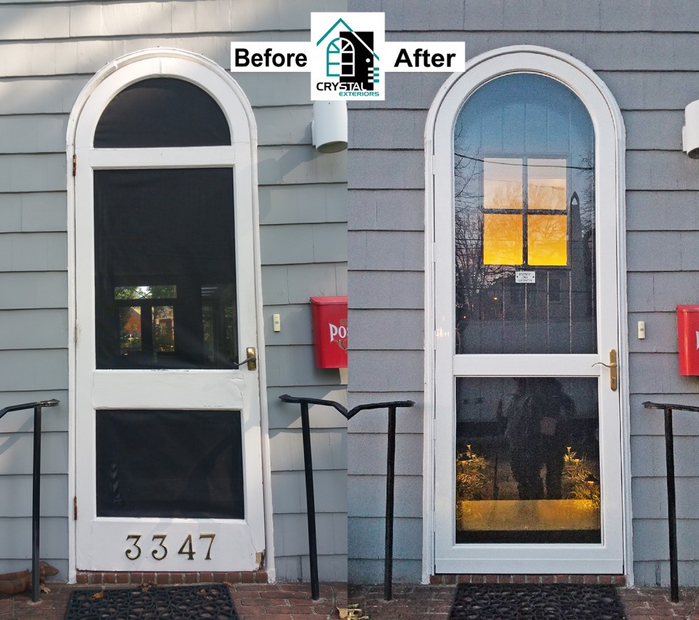 Photo By Crystal Exteriors LLC. Door Projects