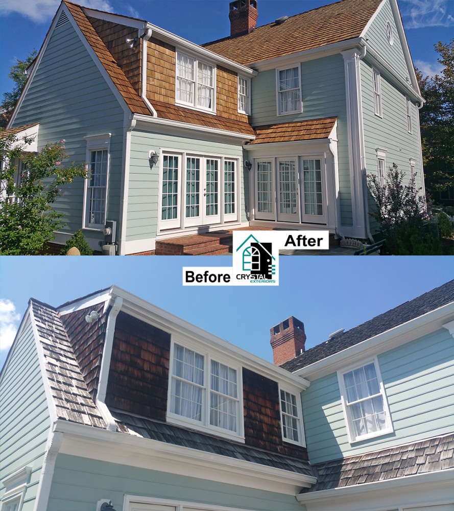 Photo By Crystal Exteriors LLC. Roof Replacement Projects