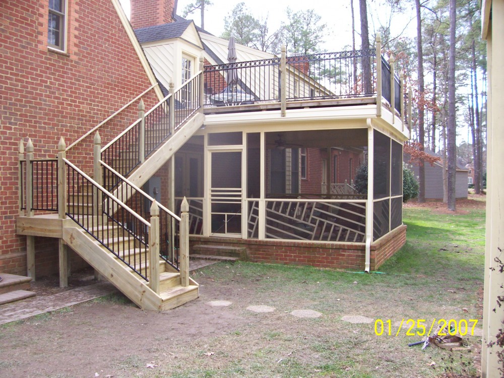 Photo By R A Jones, Inc., Building & Remodeling. Decks & Garages