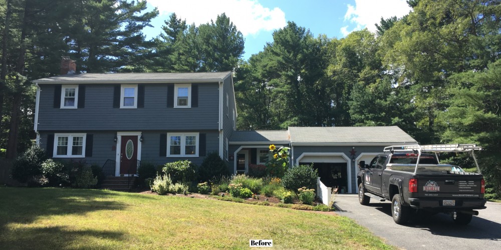 Photo By Beantown Home Improvements. New Roof And Vinyl Siding