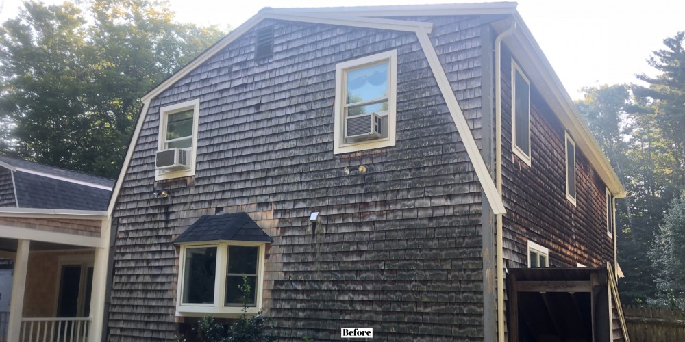 Photo By Beantown Home Improvements. New Cedar Clapboard And Shingle Siding In Norwell