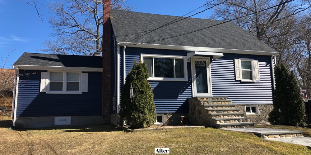 Photo By Beantown Home Improvements. New Roof And Vinyl Siding