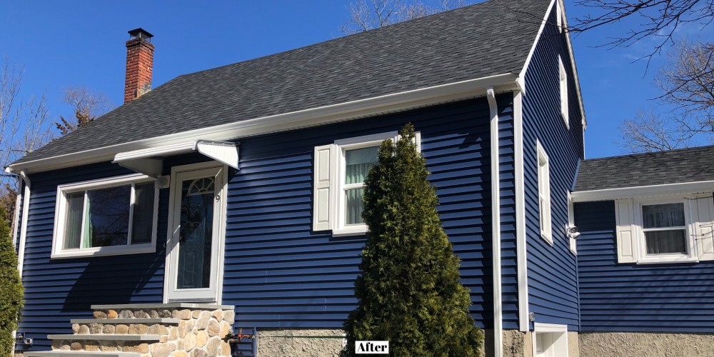 Photo By Beantown Home Improvements. New Roof And Vinyl Siding