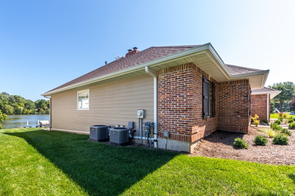 Photo By STL Siding Pros. Khaki Brown James Hardie Siding 