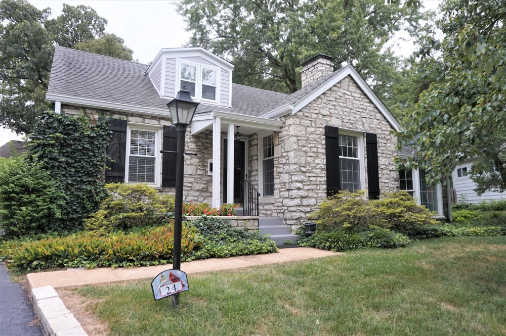 Photo By STL Siding Pros. Pearl Gray James Hardie Siding With Arctic White Trim