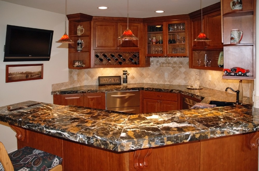 Photo By Aspen Basement Company. Aspen Basement Company - Wet Bar Photos