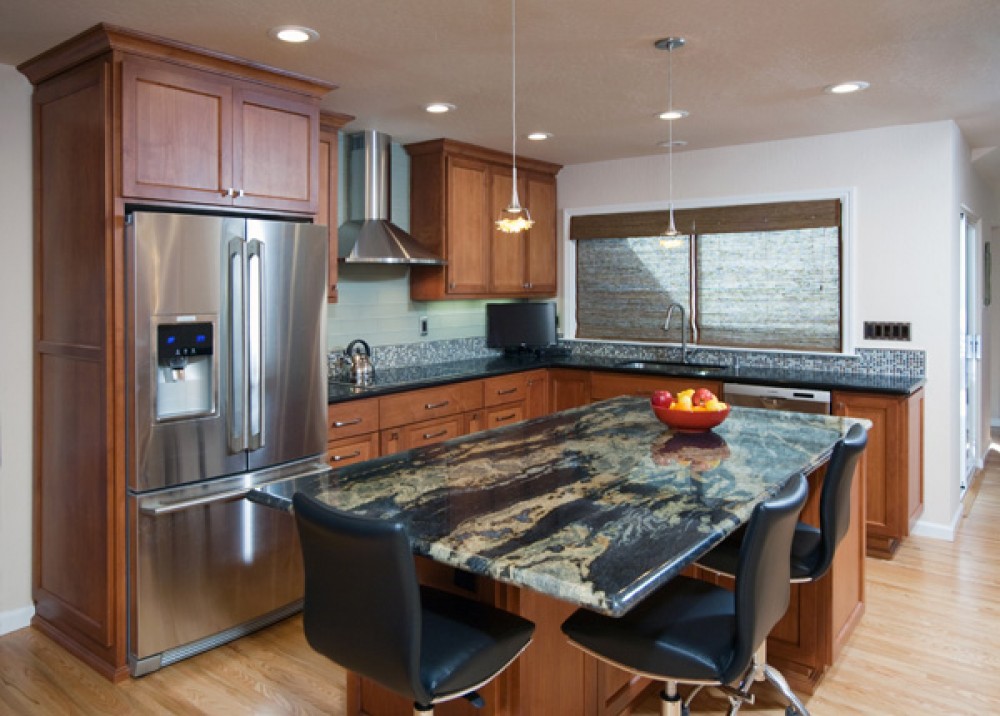 Photo By Valley Home Builders. Kitchens