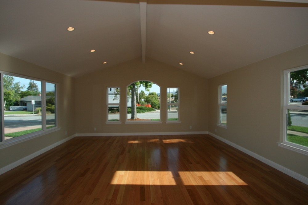 Photo By Valley Home Builders. Family Room