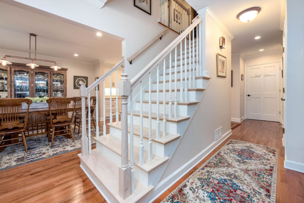 Photo By GreatHouse Atlanta. 250sf Kitchen Remodel + Staircase