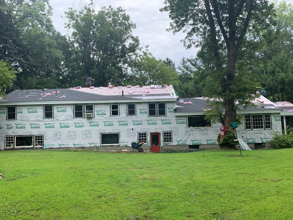 Photo By Advanced Roofing, Siding, & Windows. James Hardie Siding 