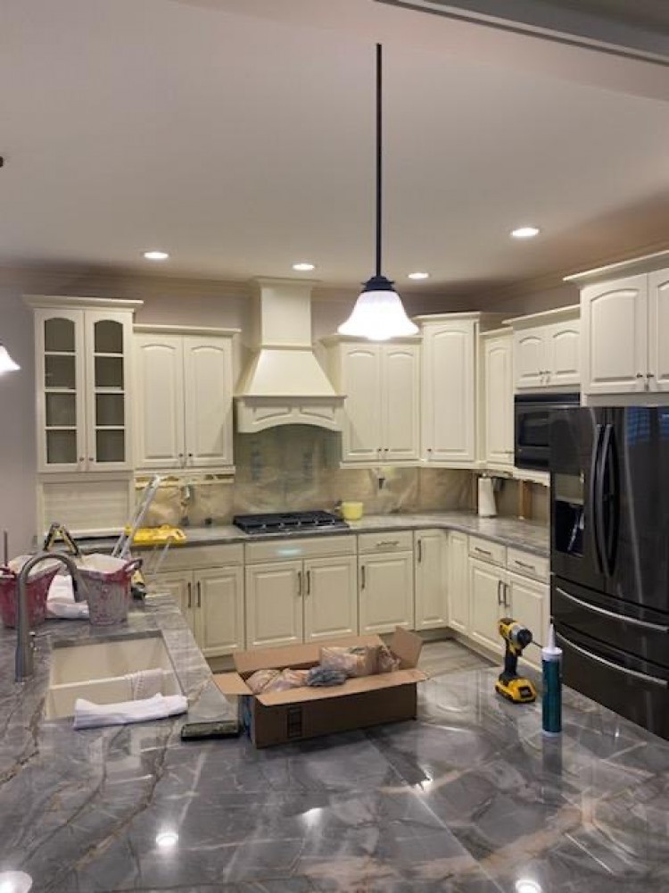 Photo By Fresh Coat Painters Of Dublin. Kitchen Cabinets - After