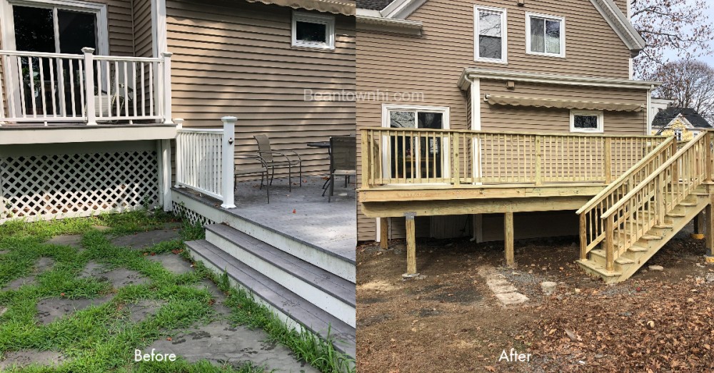 Photo By Beantown Home Improvements. New Deck In Rockland