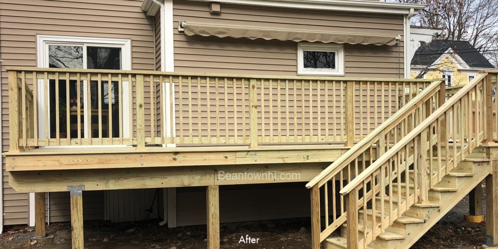 Photo By Beantown Home Improvements. New Deck In Rockland