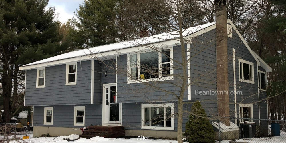 Photo By Beantown Home Improvements. New Windows & Vinyl Siding In Raynham