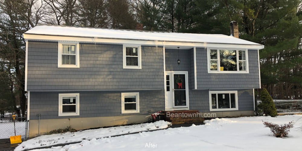 Photo By Beantown Home Improvements. New Windows & Vinyl Siding In Raynham