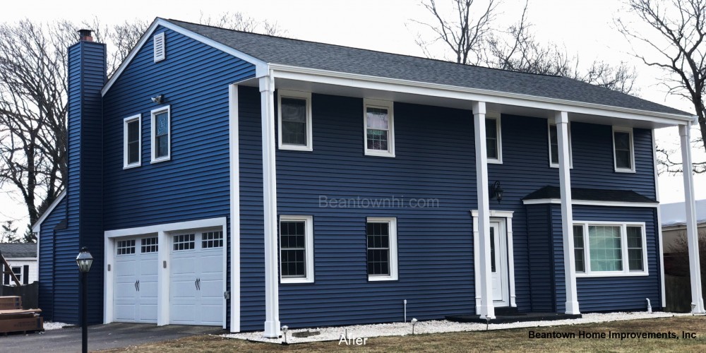 Photo By Beantown Home Improvements. New Roof, Doors, Vinyl Siding & Deck In Marshfield